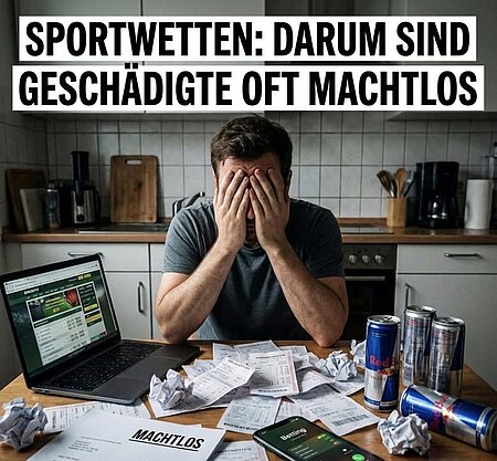 Immer wieder geraten Anbieter von Online-Sportwetten in den Verdacht, die Vorgaben des Glücksspielstaatsvertrags zu missachten. Da sich ihre Unternehmenssitze jedoch häufig auf Malta befinden, können deutsche Behörden sie kaum zur Verantwortung ziehen.

Ein sehr guter TV-Beitrag des SWR.

Link: https://www.ardmediathek.de/video/plusminus/sportwetten-darum-sind-geschaedigte-oft-machtlos/swr/Y3JpZDovL3N3ci5kZS9hZXgvbzIyOTQ3ODI

Bild: KI-generiert